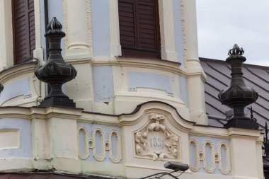 19. yüzyılın Avusturyalı mimarisi Chernivtsi sokaklarında