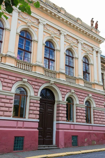 Architecture Autrichienne Xixe Siècle Dans Les Rues Tchernivtsi — Photo