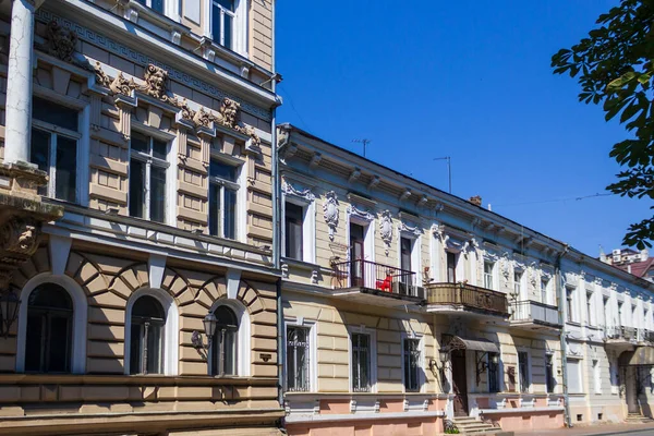 Centre Historique Culturel Ville Odessa Avec Une Architecture Reconnaissable Des — Photo