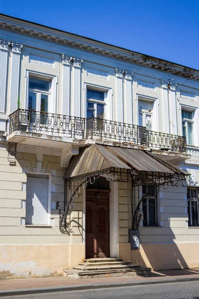 Centro Histórico Cultural Ciudad Odessa Con Arquitectura Reconocible Las Fachadas — Foto de Stock