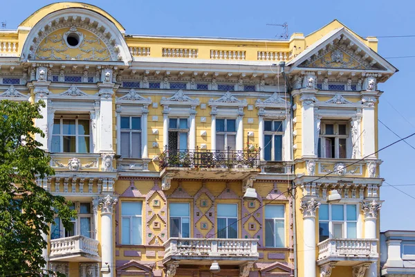 Centro Histórico Cultural Ciudad Odessa Con Arquitectura Reconocible Las Fachadas — Foto de Stock