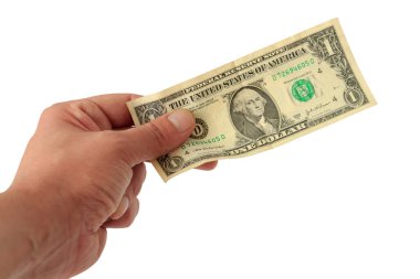 Beyaz arka planda, izole edilmiş fatura