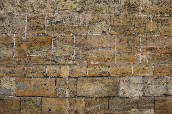 Bir Şehir Caddesindeki Duvar Dokusu Metin Veya Harf Için Kopyalama — Stok fotoğraf