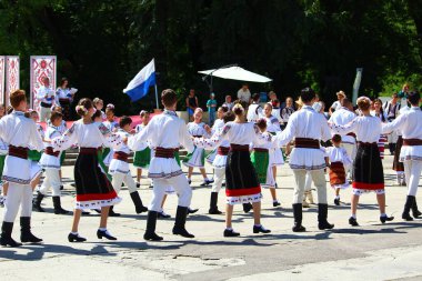 Balti, Moldova, 30 Haziran 2019, folklor özgün bayramı: 