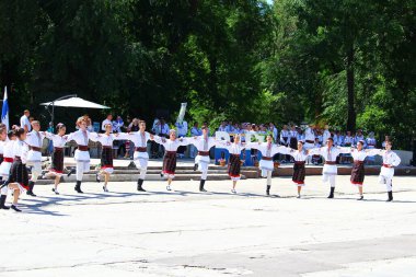 Balti, Moldova, 30 Haziran 2019, folklor özgün bayramı: 