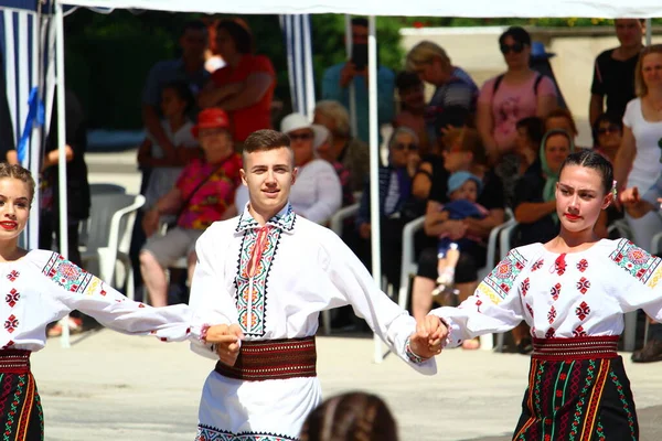 Balti Moldavia Giugno 2019 Festa Folcloristica Autentica Giorno Del Costume — Foto Stock