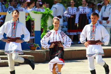 Balti, Moldova, 30 Haziran 2019, folklor özgün bayramı: 