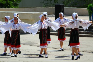 Balti, Moldova, 30 Haziran 2019, folklor özgün bayramı: 