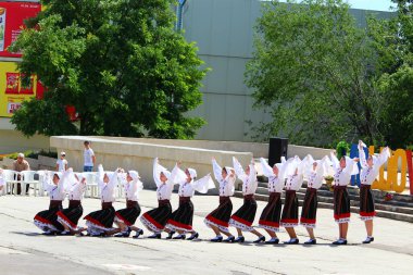 Balti, Moldova, 30 Haziran 2019, folklor özgün bayramı: 