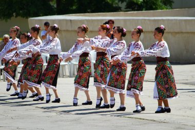 Balti, Moldova, 30 Haziran 2019, folklor özgün bayramı: 