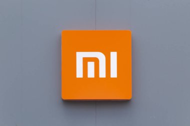 Balti, Moldova, 9 Temmuz 2019 Çin firması Xiaomi 'nin dükkânı, logo, illüstrasyon makalesi