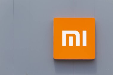 Balti, Moldova, 9 Temmuz 2019 Çin firması Xiaomi 'nin dükkânı, logo, illüstrasyon makalesi