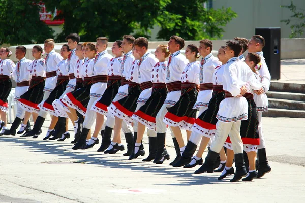 Balti Moldavia Giugno 2019 Festa Folcloristica Autentica Giorno Del Costume — Foto Stock