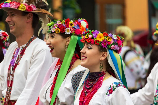 Chernivtsi Ukrayna Temmuz 2018 Halk Festivali — Stok fotoğraf