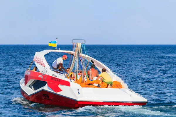 Odessa Ukraine July 2018 Ship Sea — Stock Photo, Image