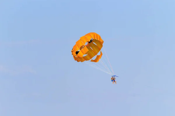 Odessa Oekraïne Juli 2018 Amusement Zee Een Parachute Vastgebonden Aan — Stockfoto