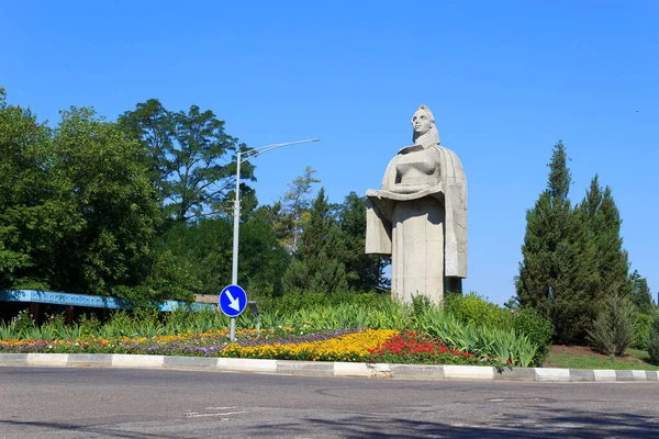 Balti Moldavia Luglio 2017 Monumento All Ospitalità — Foto Stock