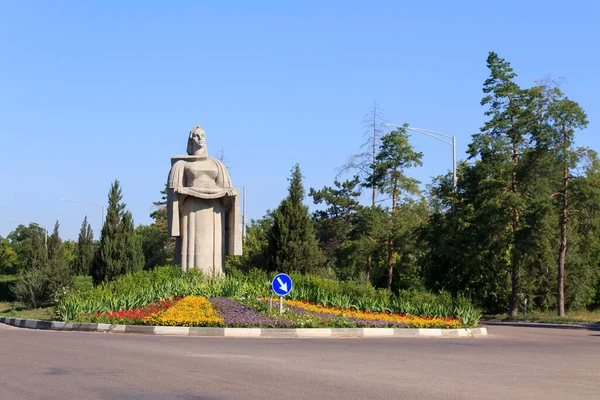 Balti Moldavia Luglio 2017 Monumento All Ospitalità — Foto Stock