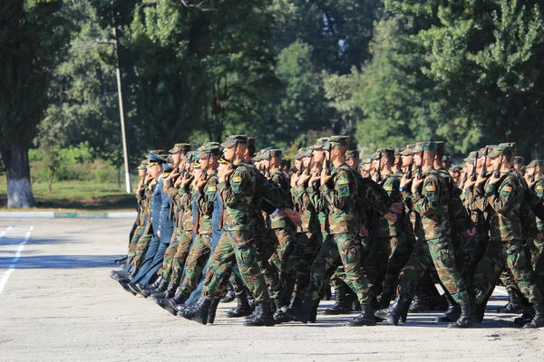 Balti Beltsy Moldavia Septiembre 2018 Jornada Puertas Abiertas Ejército Tradicionalmente —  Fotos de Stock