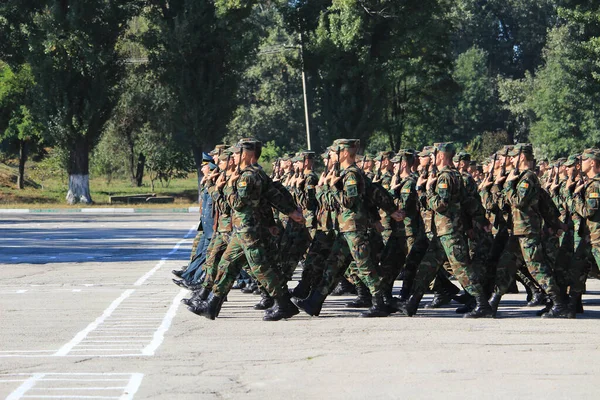 Balti Beltsy Moldova Eylül 2018 Orduda Açık Gün Geleneksel Olarak — Stok fotoğraf