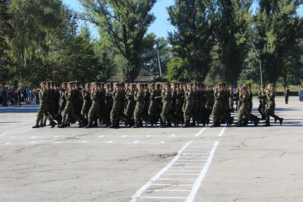 Balti Beltsy Moldavia Septiembre 2018 Jornada Puertas Abiertas Ejército Tradicionalmente — Foto de Stock