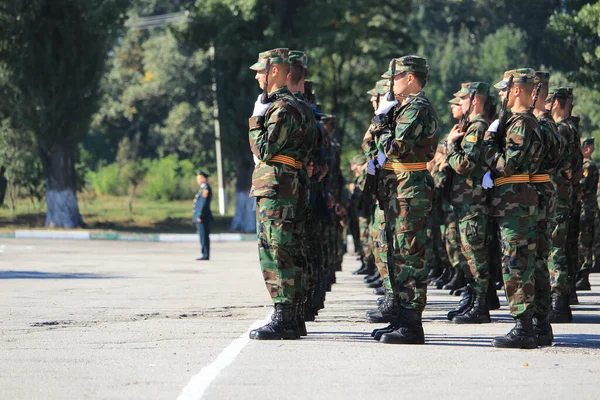 Balti Beltsy Moldova Settembre 2018 Open Day Nell Esercito Tradizionalmente — Foto Stock