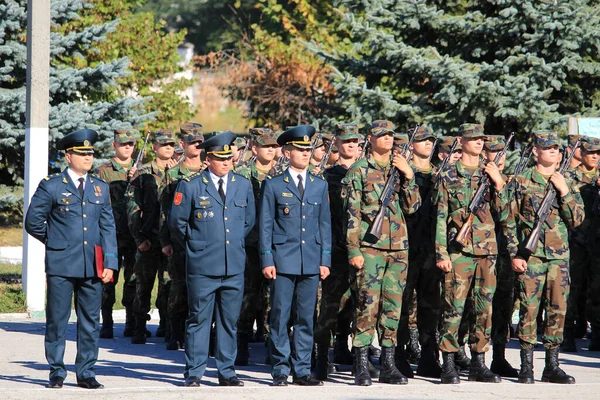 Balti Beltsy Moldavia Septiembre 2018 Jornada Puertas Abiertas Ejército Tradicionalmente —  Fotos de Stock