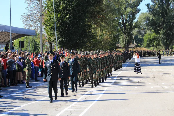 Balti Beltsy Moldova Settembre 2018 Open Day Nell Esercito Tradizionalmente — Foto Stock