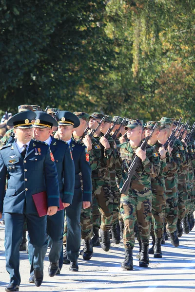 Balti Beltsy Moldova Settembre 2018 Open Day Nell Esercito Tradizionalmente — Foto Stock