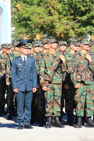 Balti Beltsy Moldavia Septiembre 2018 Jornada Puertas Abiertas Ejército Tradicionalmente —  Fotos de Stock