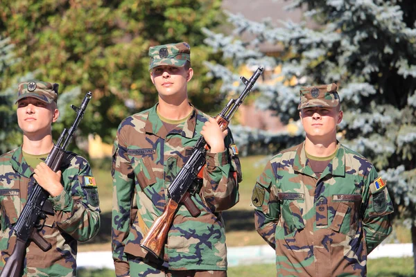 Balti Beltsy Moldova September 2018 Open Day Army Traditionally Day — Stock Photo, Image