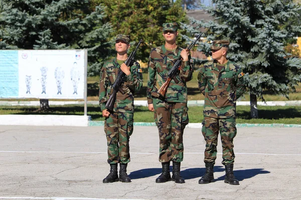 Balti Beltsy Moldova Eylül 2018 Orduda Açık Gün Geleneksel Olarak — Stok fotoğraf