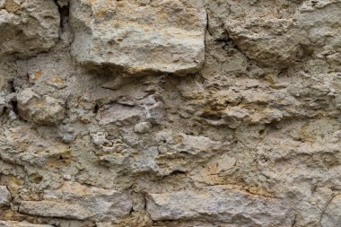 Eski antika taş duvar. Substrat veya Arkaplan