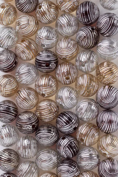 Plastic Ballen Voor Decoratie Organisatie Van Een Feestelijke Sfeer Achtergrond — Stockfoto