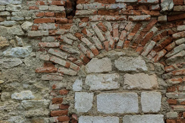 Eski Antika Taş Duvar Substrat Veya Arkaplan — Stok fotoğraf