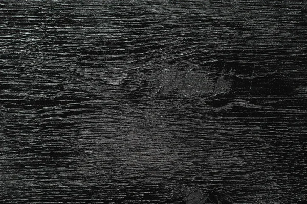 Gerçek Ahşabın Boyanmış Yüzey Dokusu Arka Plan Siyah Renk — Stok fotoğraf