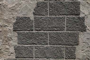 Eski kaba grunge duvar. Tasarım için arkaplan veya grafik kaynağı.