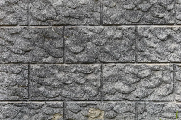 Büyük Bloklardan Yapılmış Pürüzlü Grunge Duvar Arkaplan — Stok fotoğraf