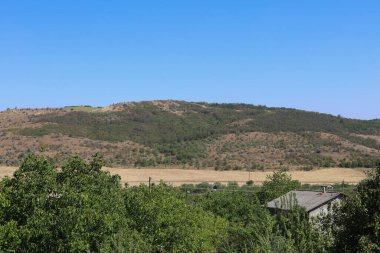 Şehrin dışındaki açık bir alanda kırsal tarım geçmişi