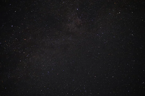 Звездное Небо Темноте Августовской Ночи Хороший Фон — стоковое фото