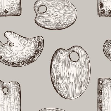 Sorunsuz arka planını paletleri resimler için