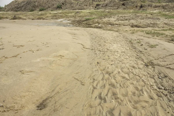 Zand oppervlak patroon — Stockfoto