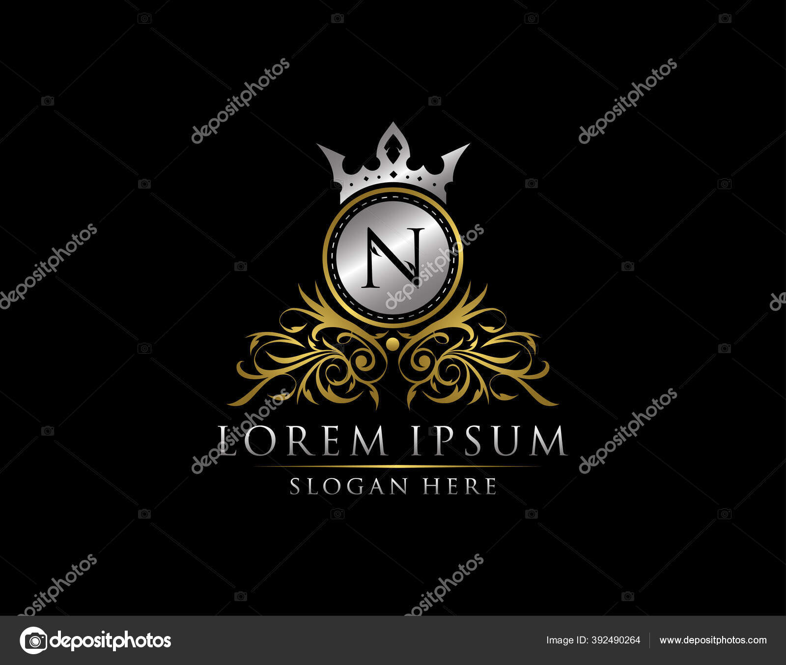 Luxury Boutique Letter Logo Royal Circle Gold Crown Elegant Bagde Vector Image By C Bintank Vector Stock Luxury Boutique Letter Logo Royal Circle Gold Crown Elegant Bagde Vector Image By C Bintank Vector Stock