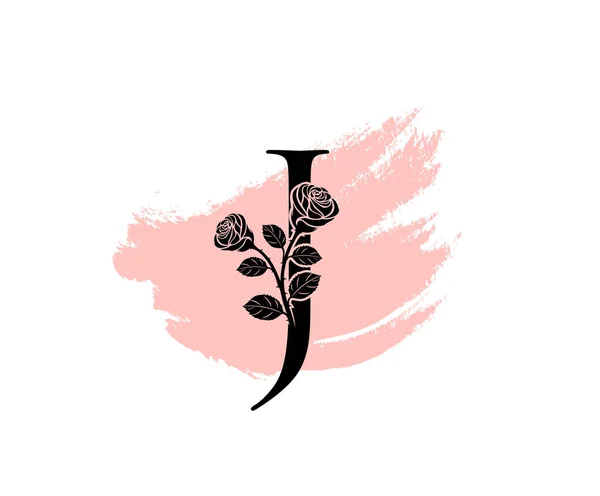 Modèle Conception Logo Vectoriel Logo Rose Beauté Salon Beauté Pétale — Image vectorielle