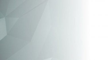 Kopyalama alanı olan minimalist mavi ve gri düşük polimerli hareket arkaplanı.