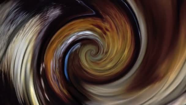 Αφηρημένο Μάτι Τίγρης Spiral Κίνησης Φόντο — Αρχείο Βίντεο
