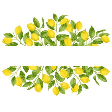 Limon brançlardan şablonuyla