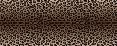 Bej ve kahverengi leopar moda Web Banner