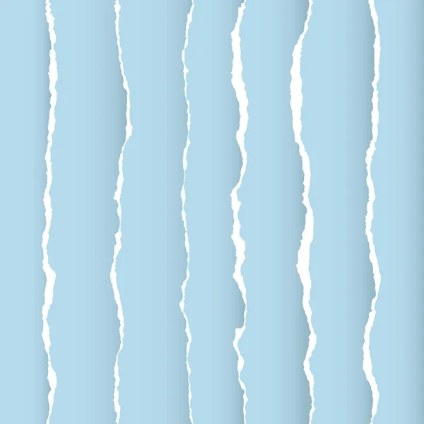 Papier Bleu Déchiré Motif Sans Couture Papier Peint Abstrait Avec — Image vectorielle