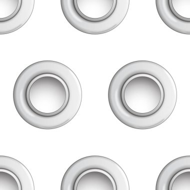 A Silver Eyelet Polka Dot Seamless Pattern clipart